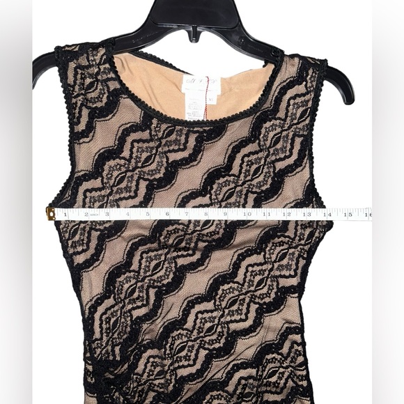 M.S.S.P. Alexandra Dress - Black - Size XS Extra Small Bodycon - Picture 4 of 7